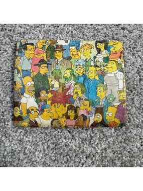 Might Wallet Simpsons by Dynomighty Design Paper Slight Fade Bi-Fold